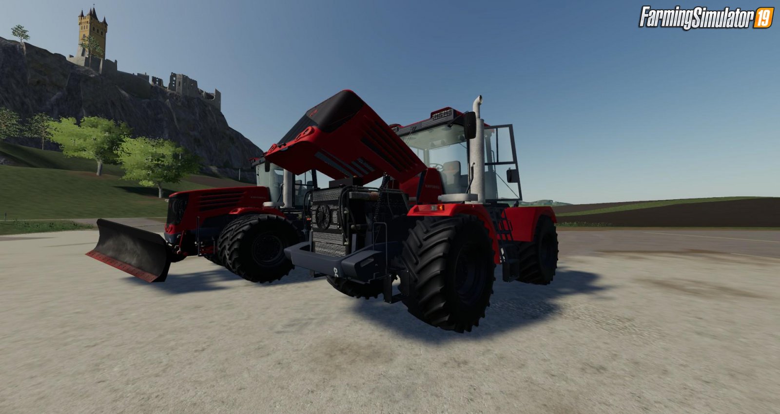 Tractor Kirovets K744 R4 v2.6.1 for FS19