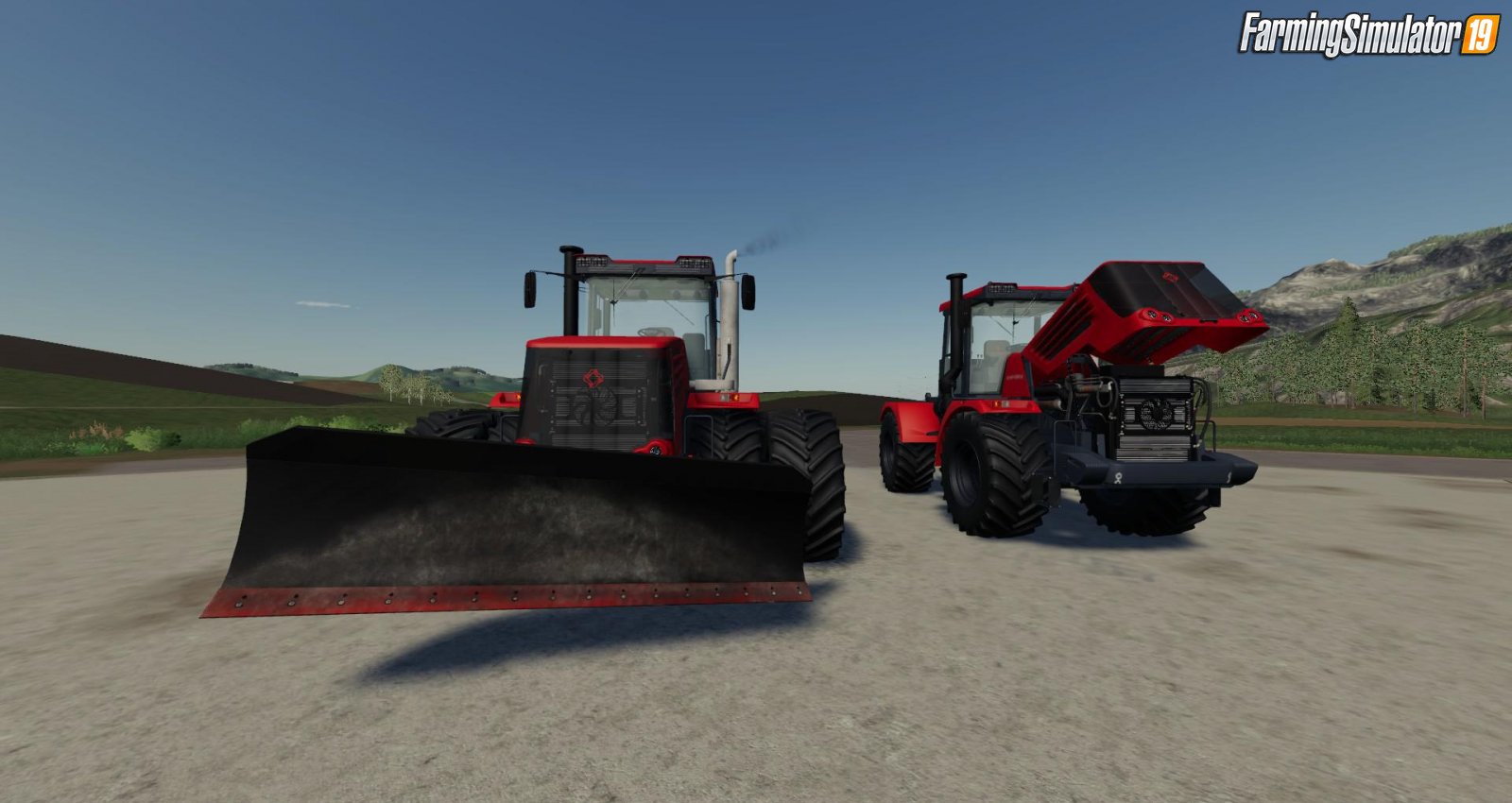 Tractor Kirovets K744 R4 v2.6.1 for FS19