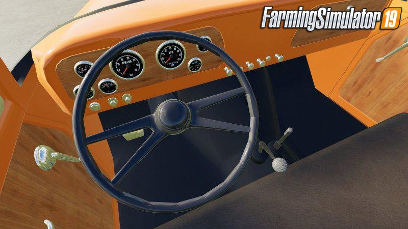 Truck Loadstar F1800 Flatbed v1.0 for FS19