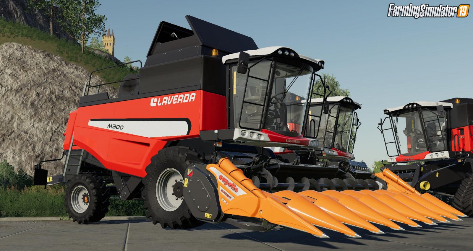 Combine LAVERDA M300 Series v1.0 for FS19