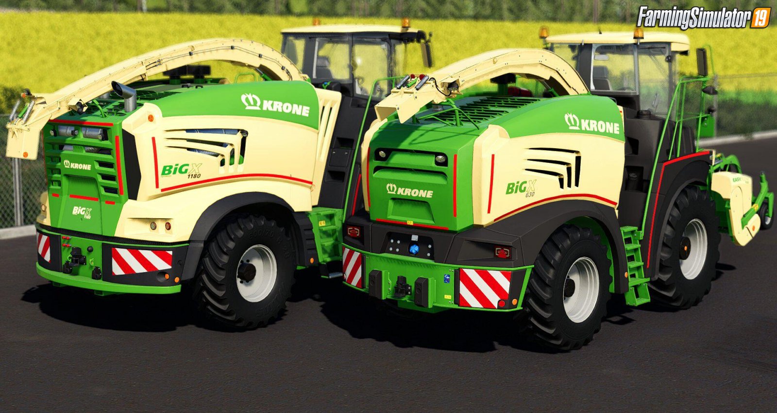 Combine Krone BiGX Serie 1 & 3 v1.0 for FS19