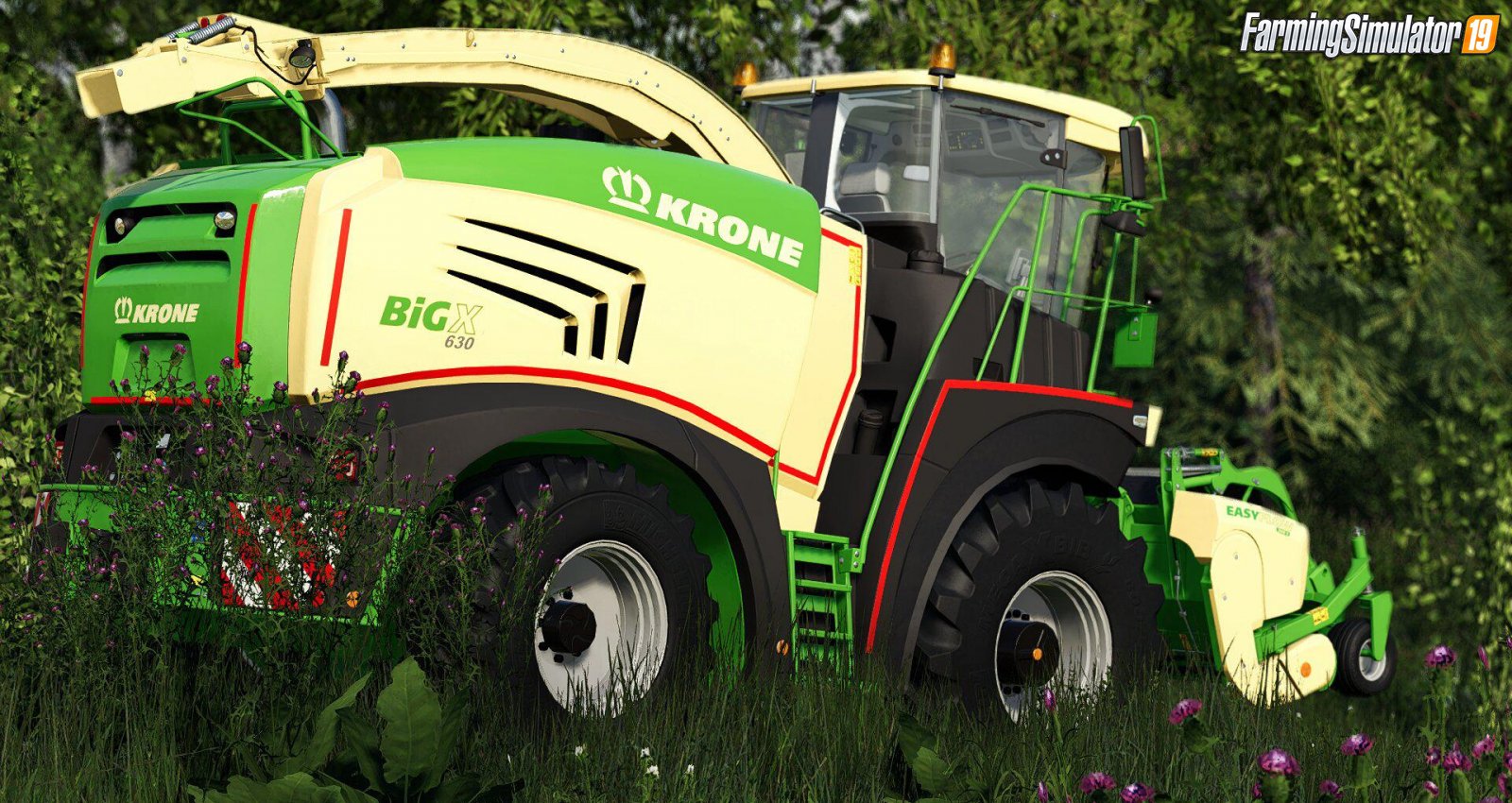 Combine Krone BiGX Serie 1 & 3 v1.0 for FS19