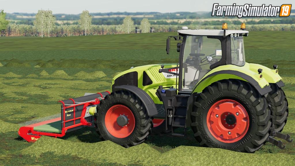 WindrowKing Mod v1.0 for FS19