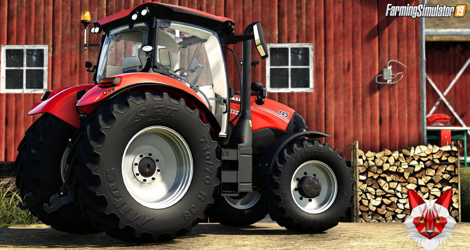 Tractor Case IH Maxxum v1.0 Edit by RedCat for FS19