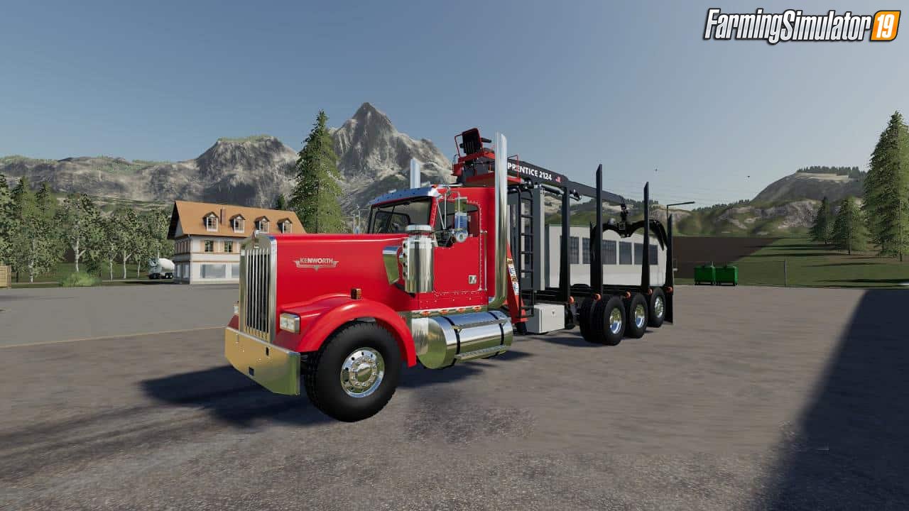 Kenworth W900 Cab Mount for FS19