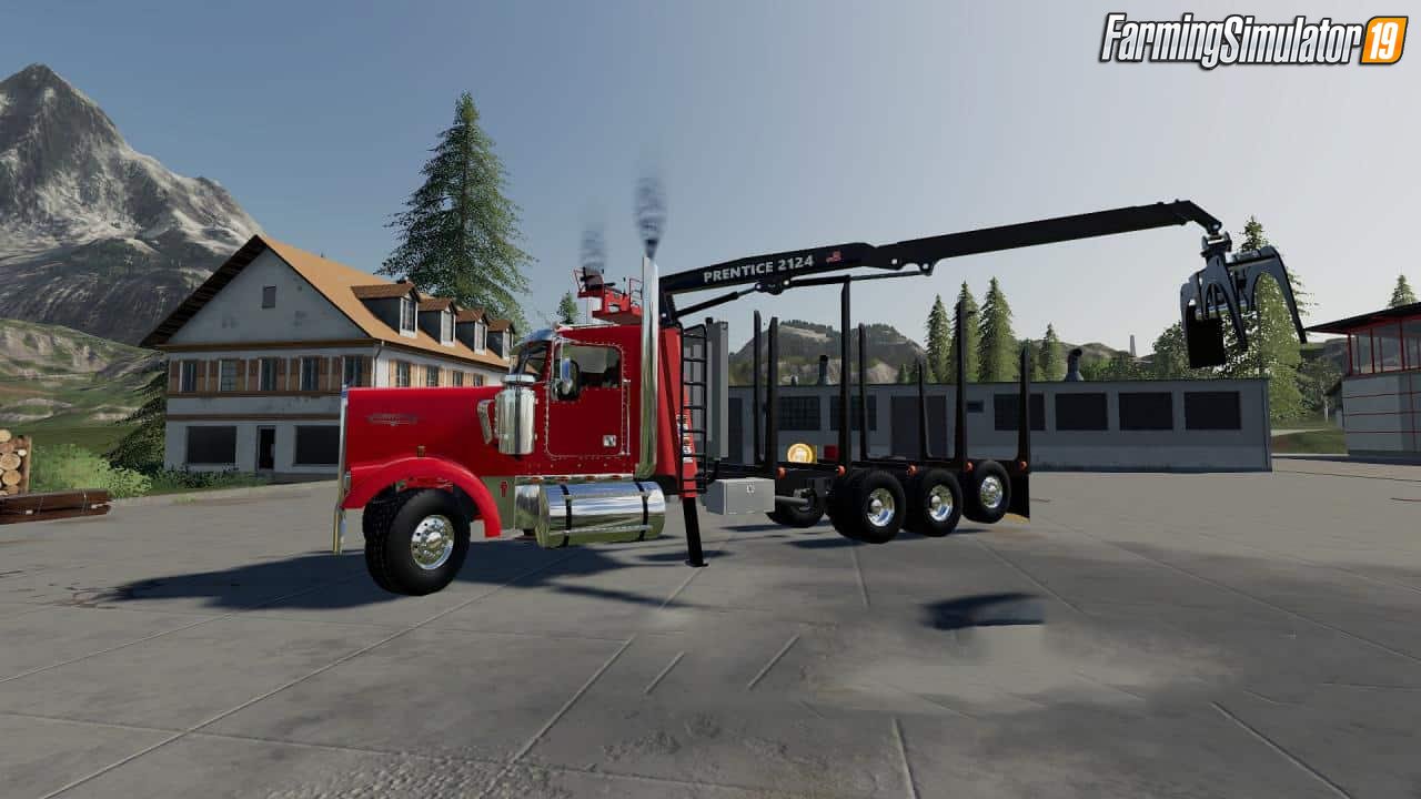 Kenworth W900 Cab Mount v1.0.0.3 for FS19