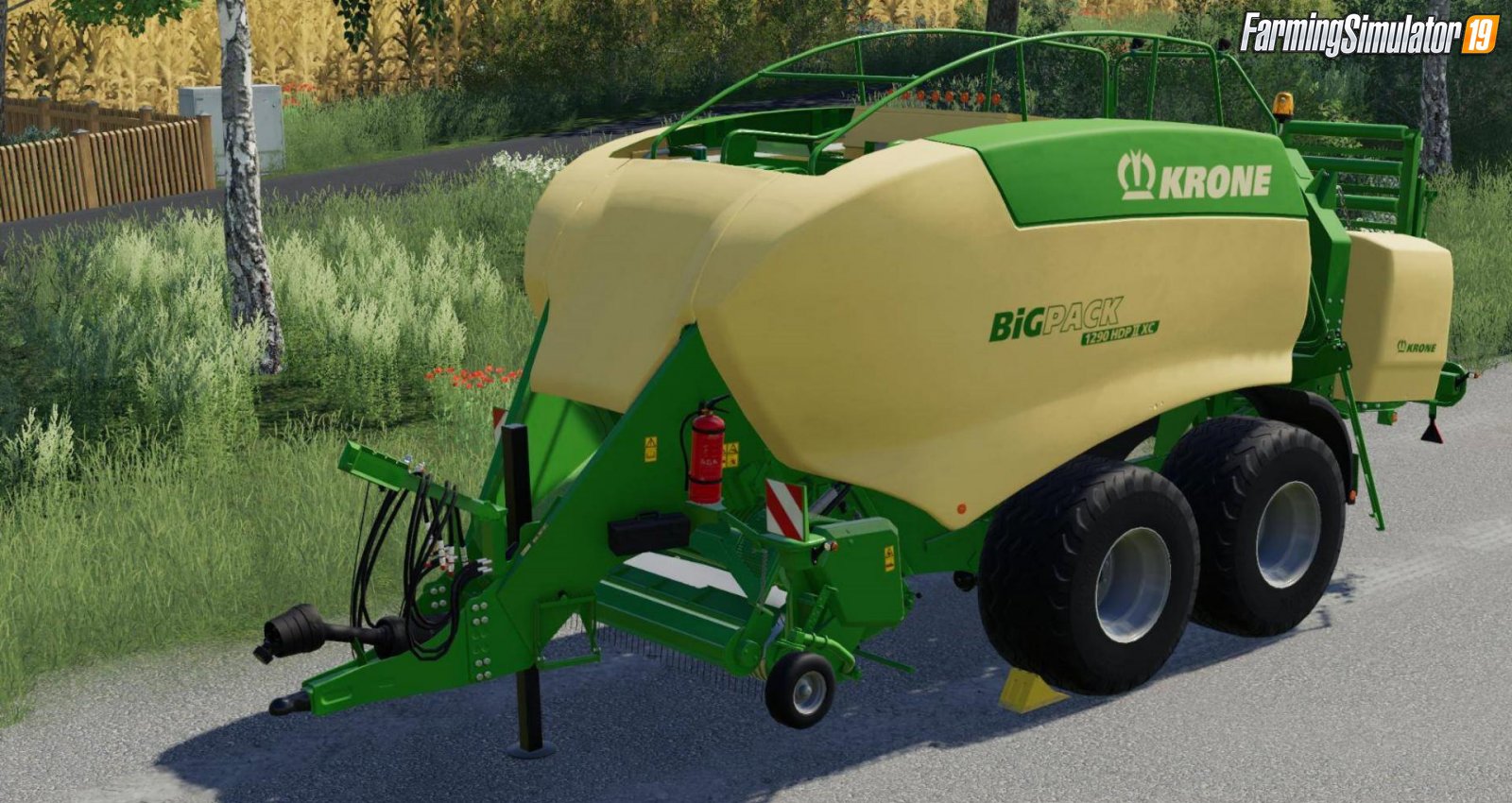 Krone Big Pack 1290HDPII v1.0 for FS19