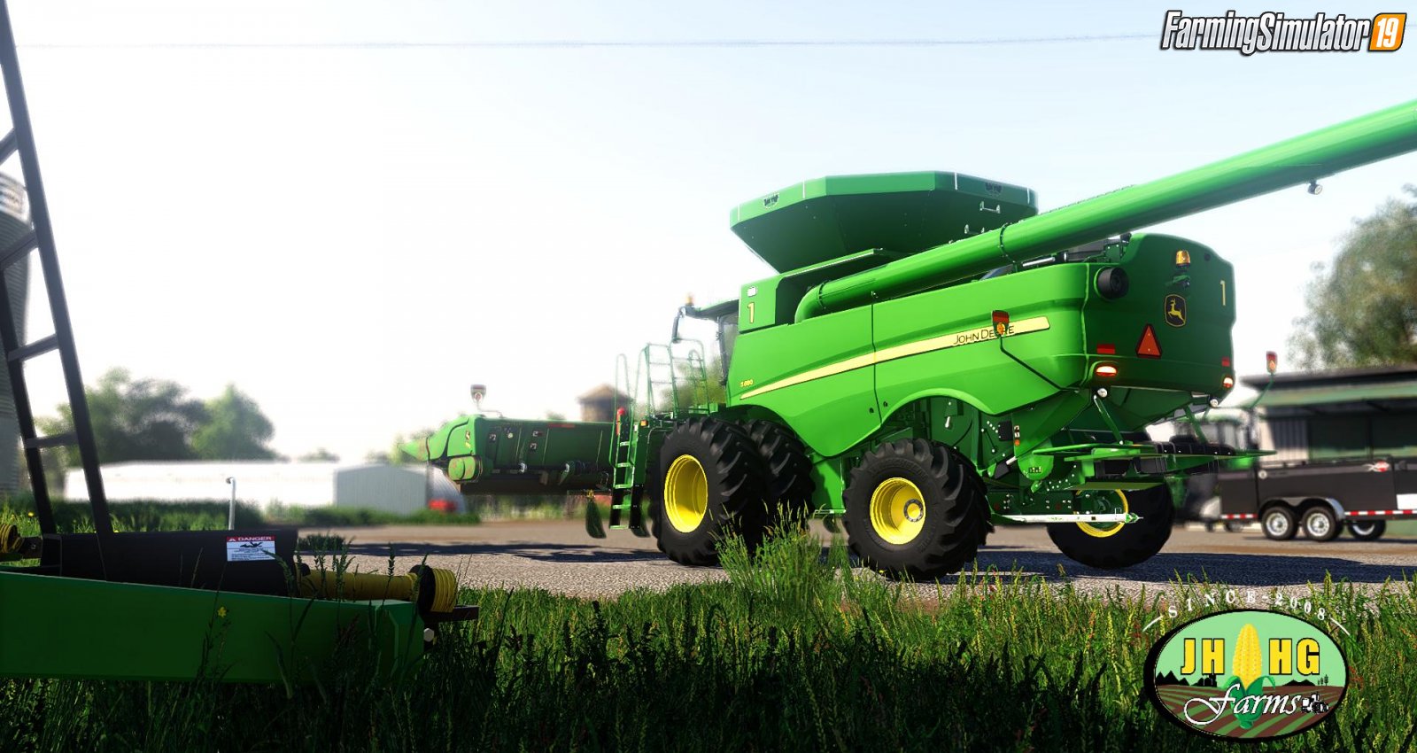 Combine John Deere 612C/712C Official v2.1 for FS19