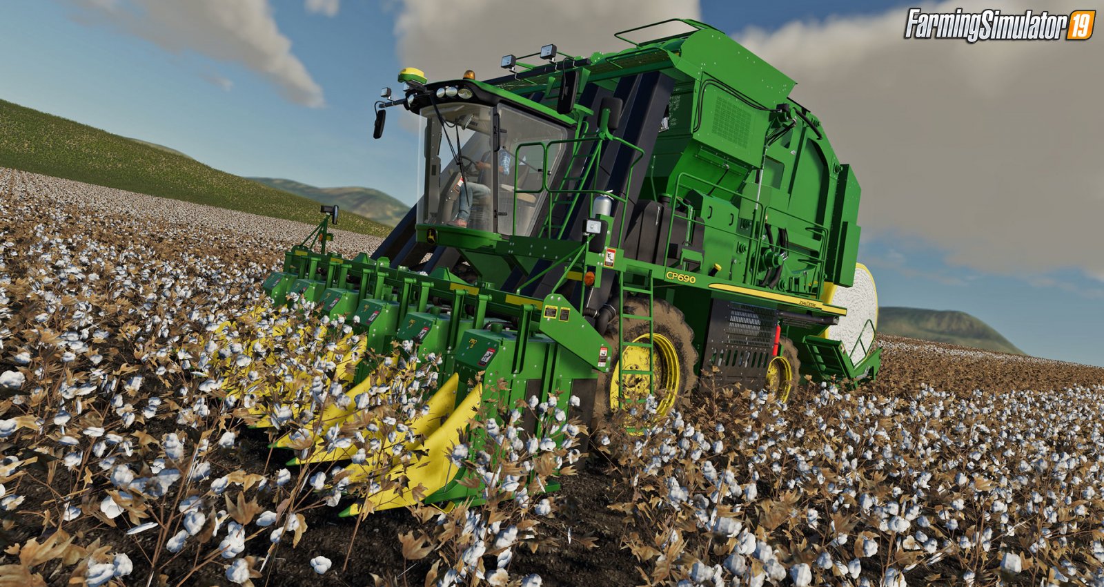 Download John Deere Cotton DLC for FS19