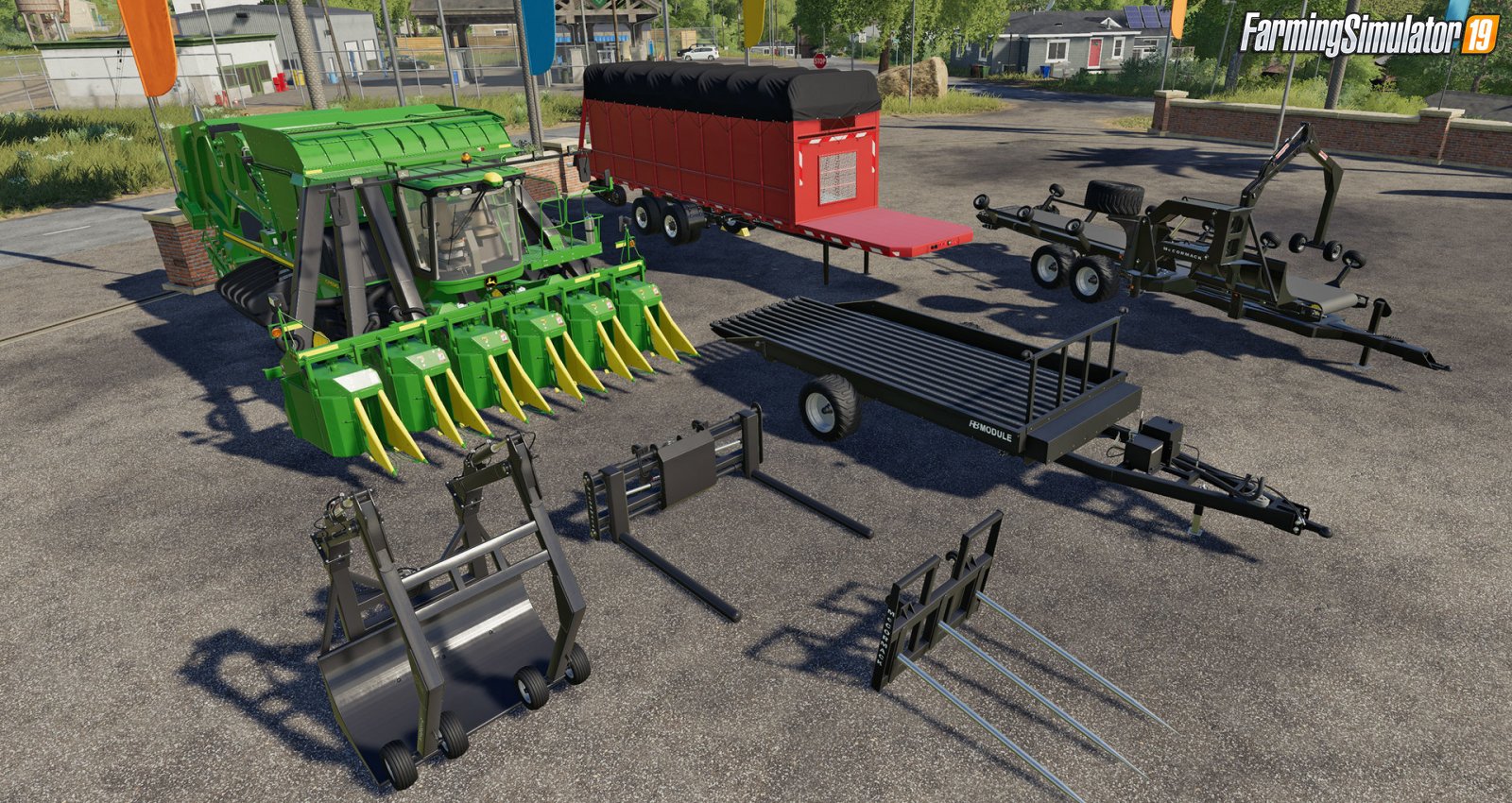 Download John Deere Cotton DLC for FS19