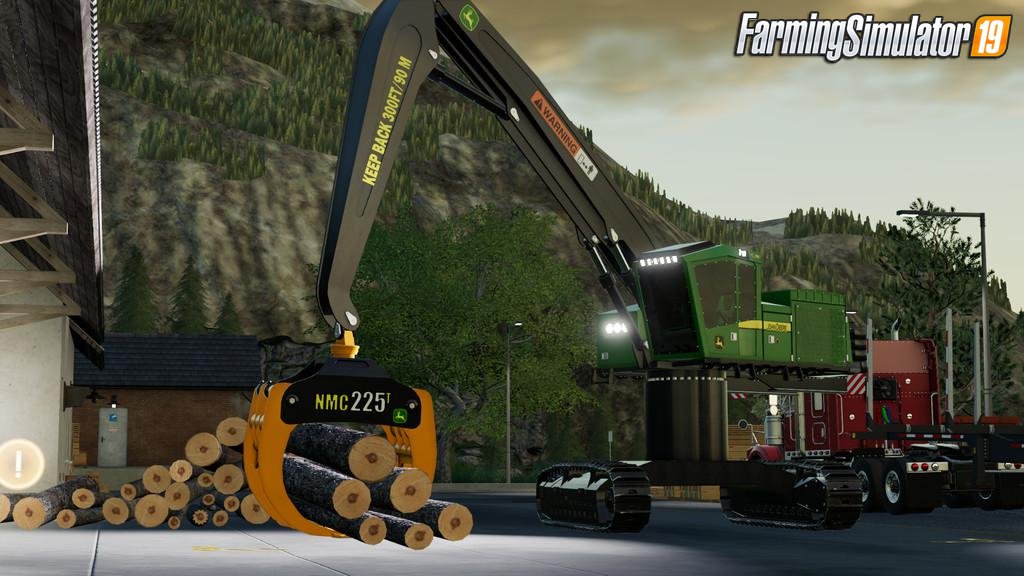 John Deere 953MH Mill Loader v1.0 for FS19