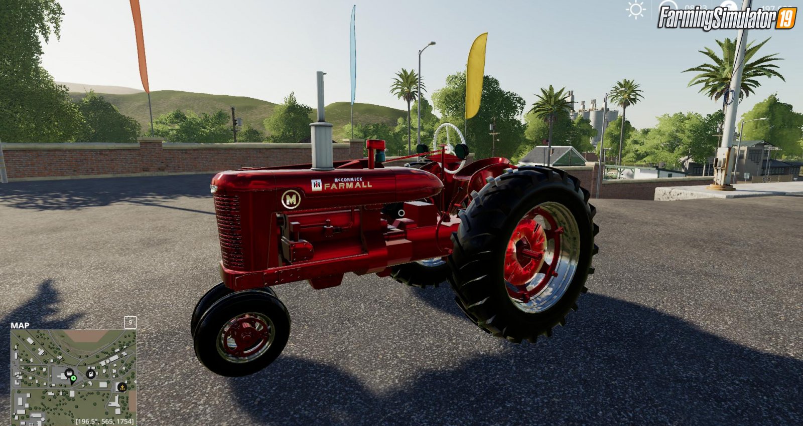 Tractor Farmall M v1.0 for FS19