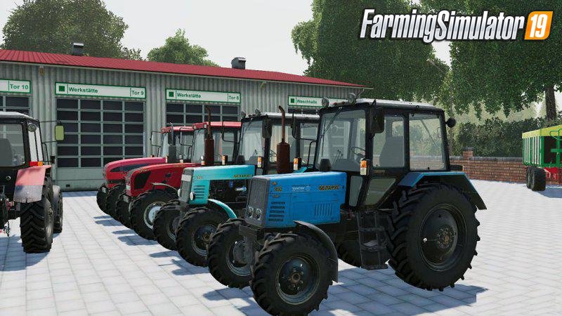 Tractors Belarus Hungarian Pack v1.0 for FS19