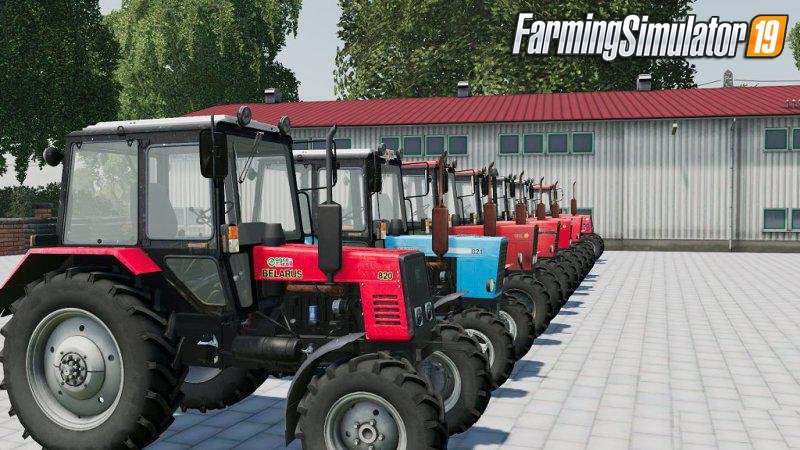 Tractors Belarus Hungarian Pack v1.0 for FS19