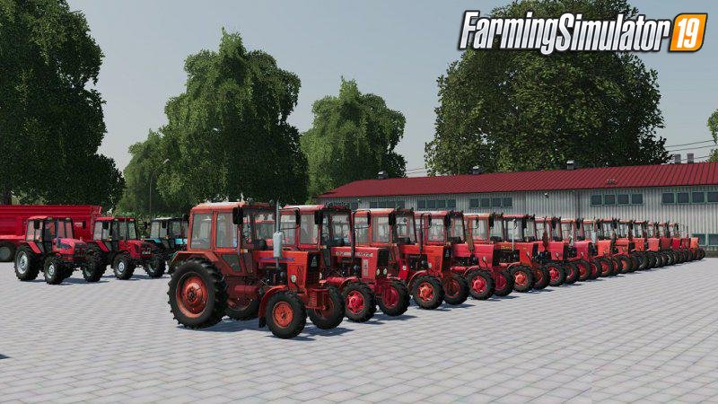 Tractors Belarus Hungarian Pack v1.0 for FS19