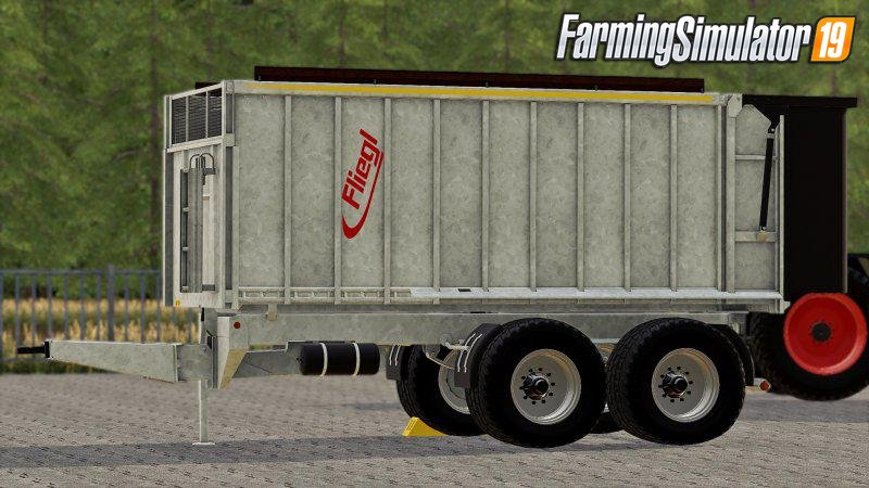 Trailer Fliegl TMK 266 Bull v1.0 for FS19