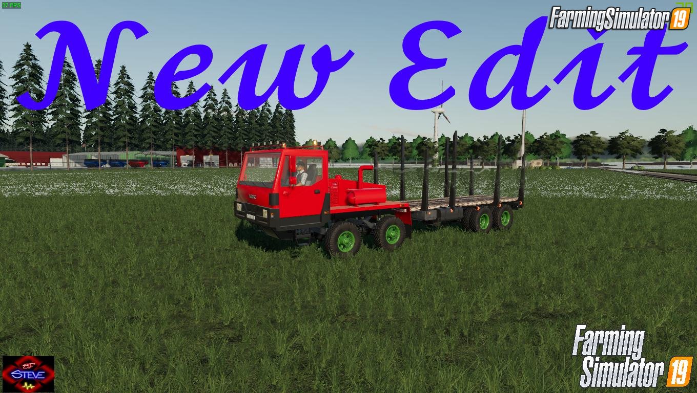 Logging Truck 8x8 v1.0 for FS19