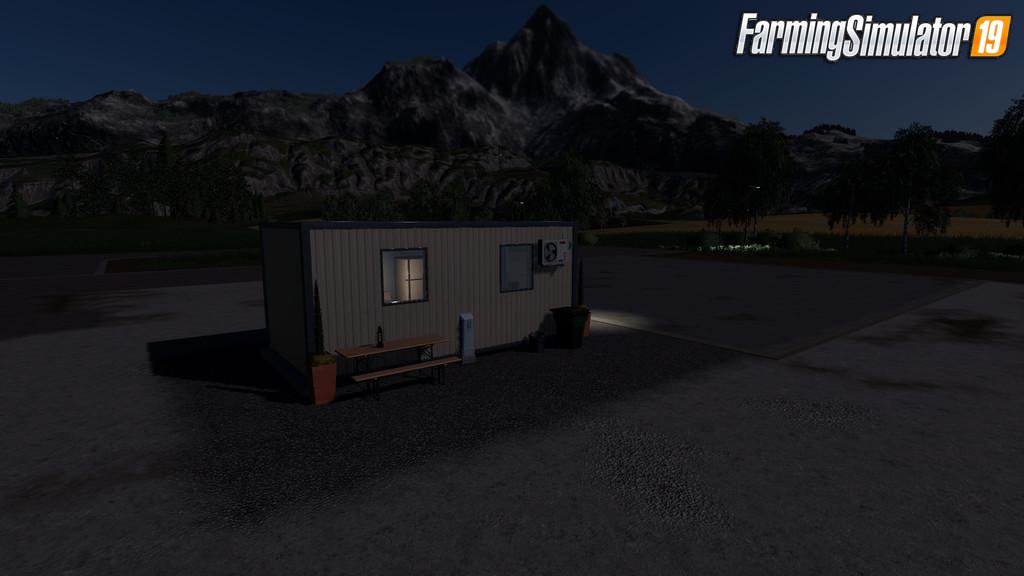 Placeable Container House v1.0 for FS19