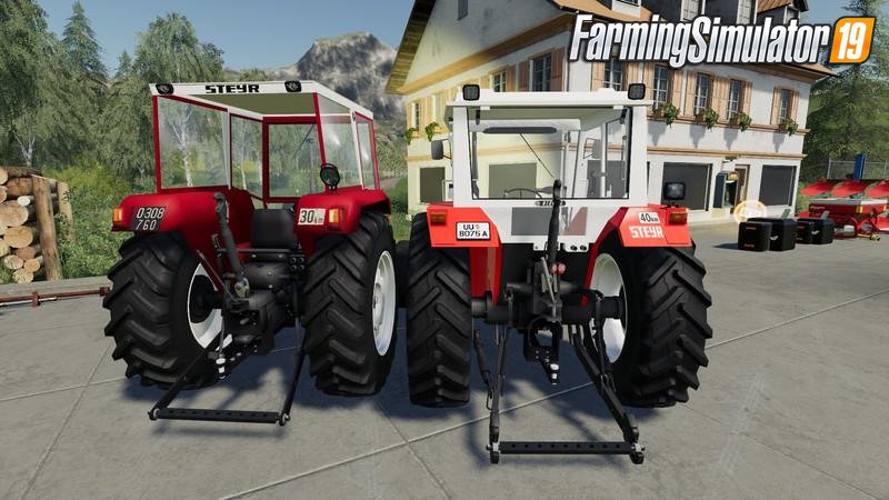 Tractor STEYR 760 Plus v1.4 for FS19
