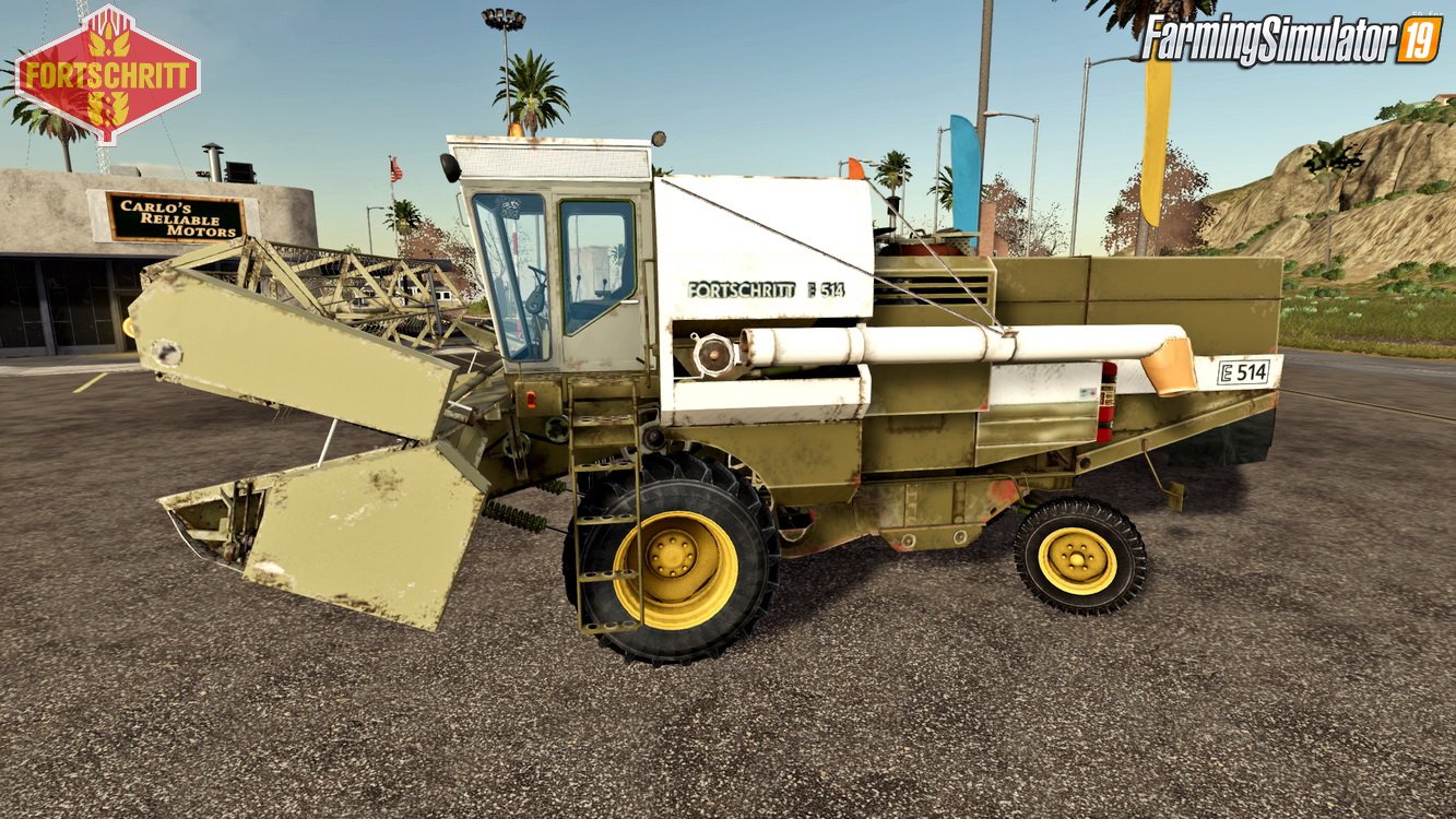 Combine Fortschritt E514 v2.0 for FS19