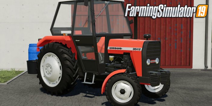 Tractor Ursus 3512 v1.0 for FS19