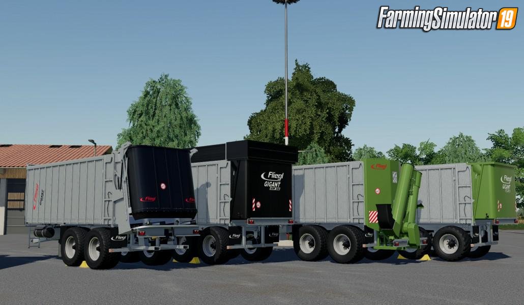 Trailer FLIEGL ASW 268 v1.0 for FS19