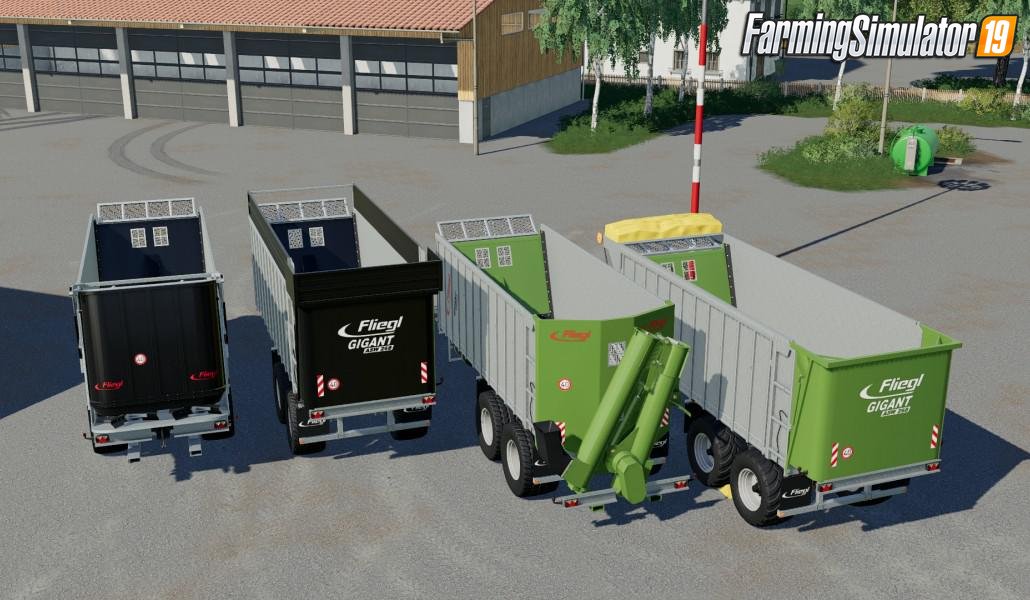 Trailer FLIEGL ASW 268 v1.0 for FS19