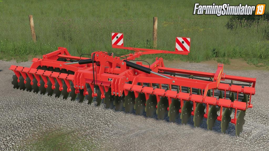 Disc Harrows Knoche KSE 2X v1.0 for FS19