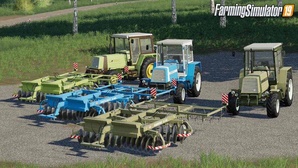 B402 Disc Harrow v1.0 for FS19