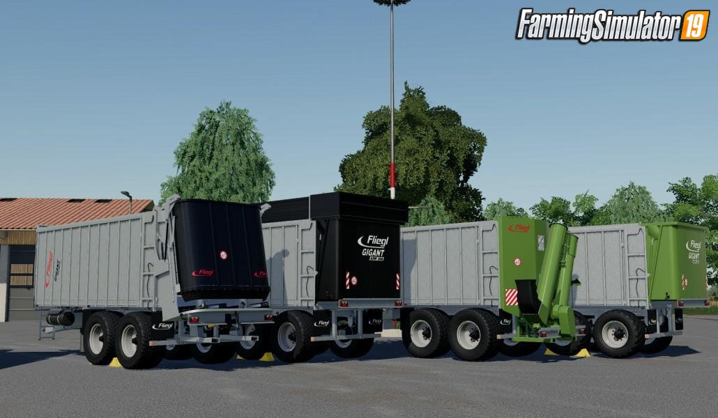 Trailer FLIEGL ASW 268 v1.15 for FS19