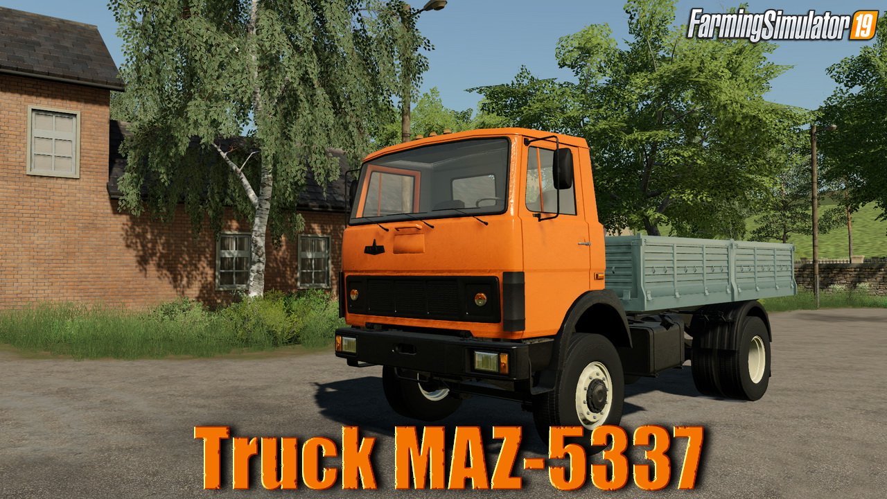 Truck MAZ-5337 v1.1 for FS19