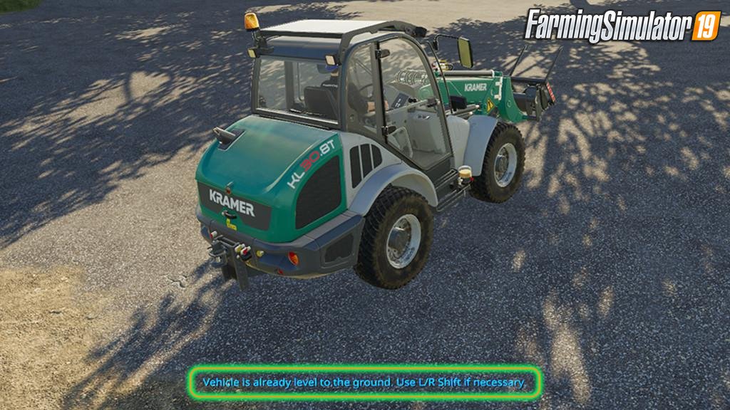 Force Roll-Over Mod v1.0 for FS19