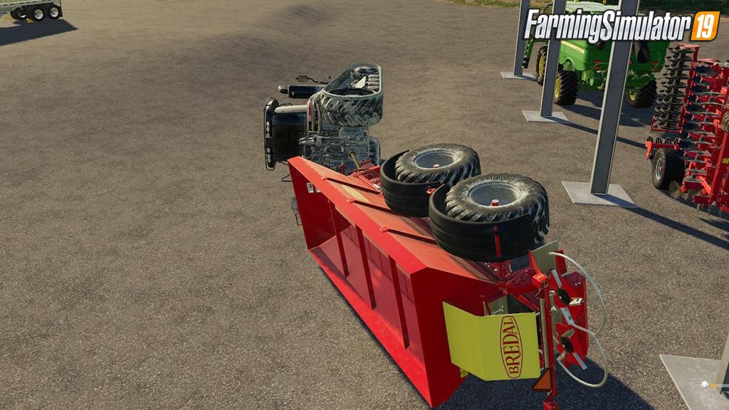 Force Roll-Over Mod v1.0 for FS19