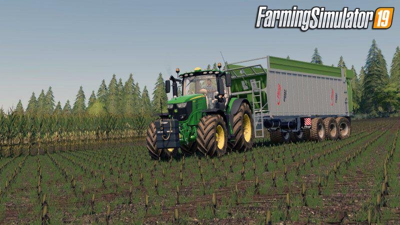 Trailer FLIEGL ASW 288 v1.0 for FS19