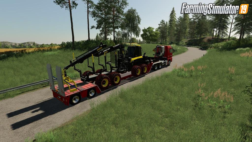 Trailer HJM Special Lowloader TLS39 v1.0 for FS19