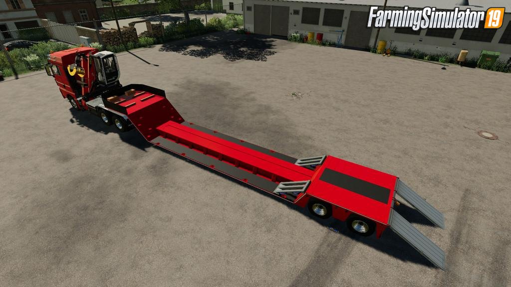 Trailer HJM Special Lowloader TLS39 v1.0 for FS19