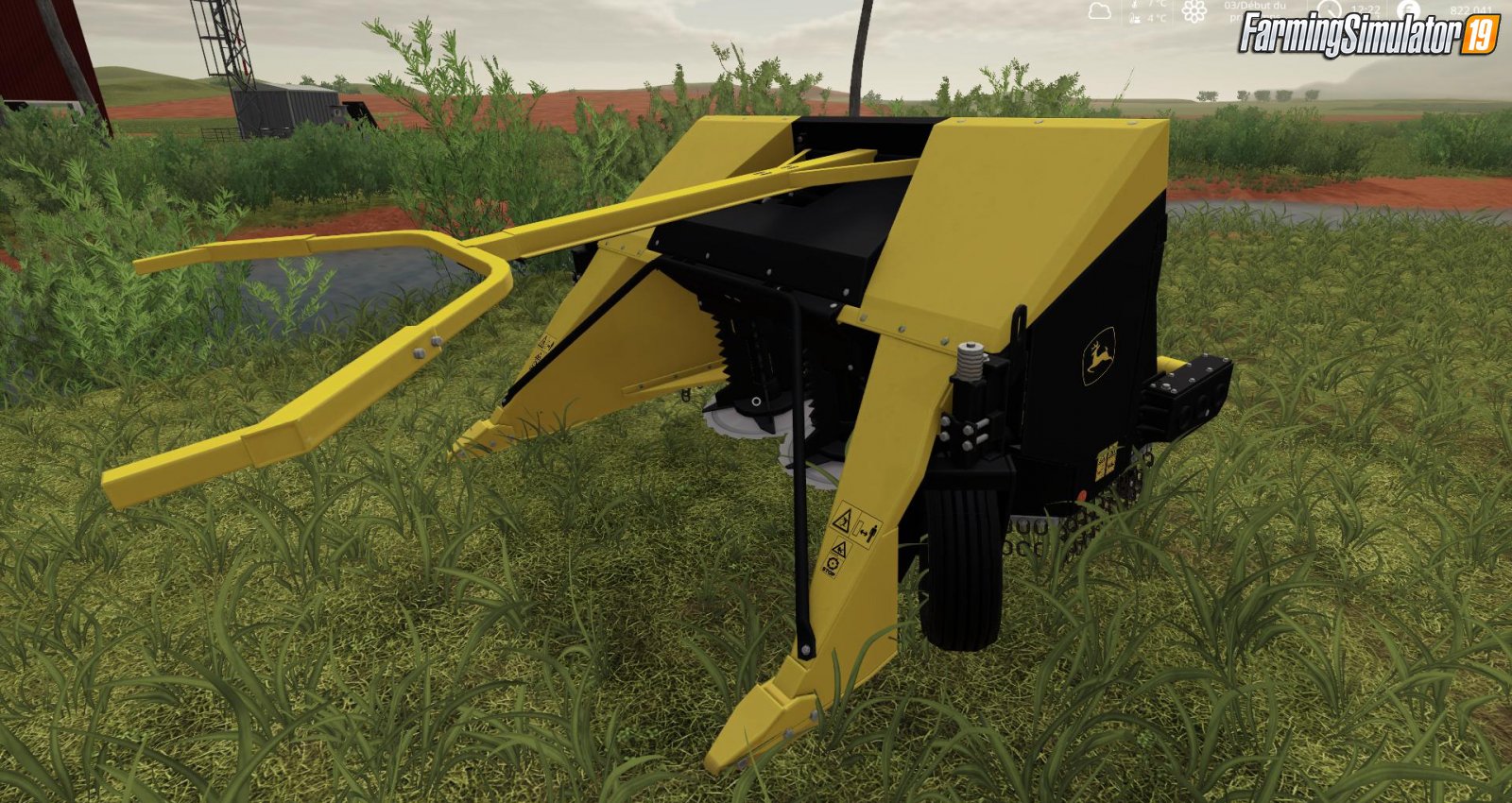 Combine John Deere FB130 Poplar Cutter v1.5 for FS19