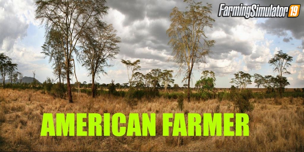 American Farmer Map v1.1 by TheSnake for FS19