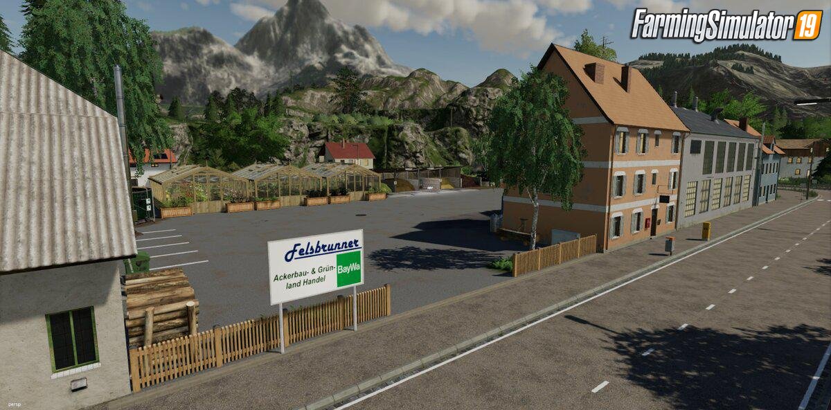 Felsbrunn Modding Welt Edition Map v1.0 for FS19