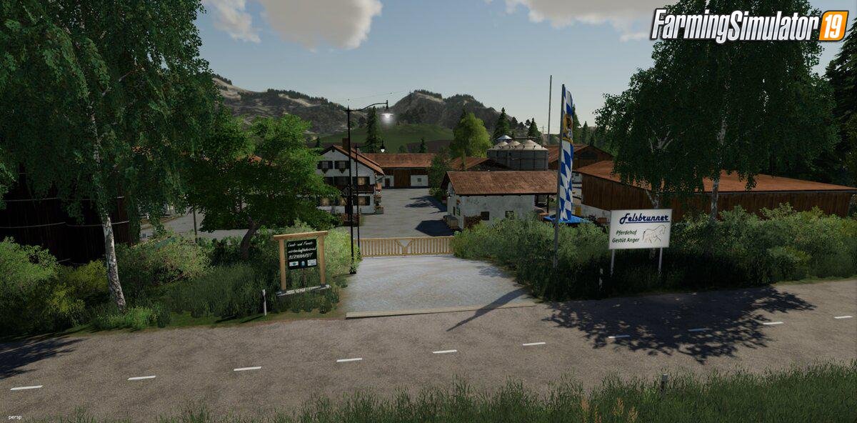 Felsbrunn Modding Welt Edition Map v1.0 for FS19