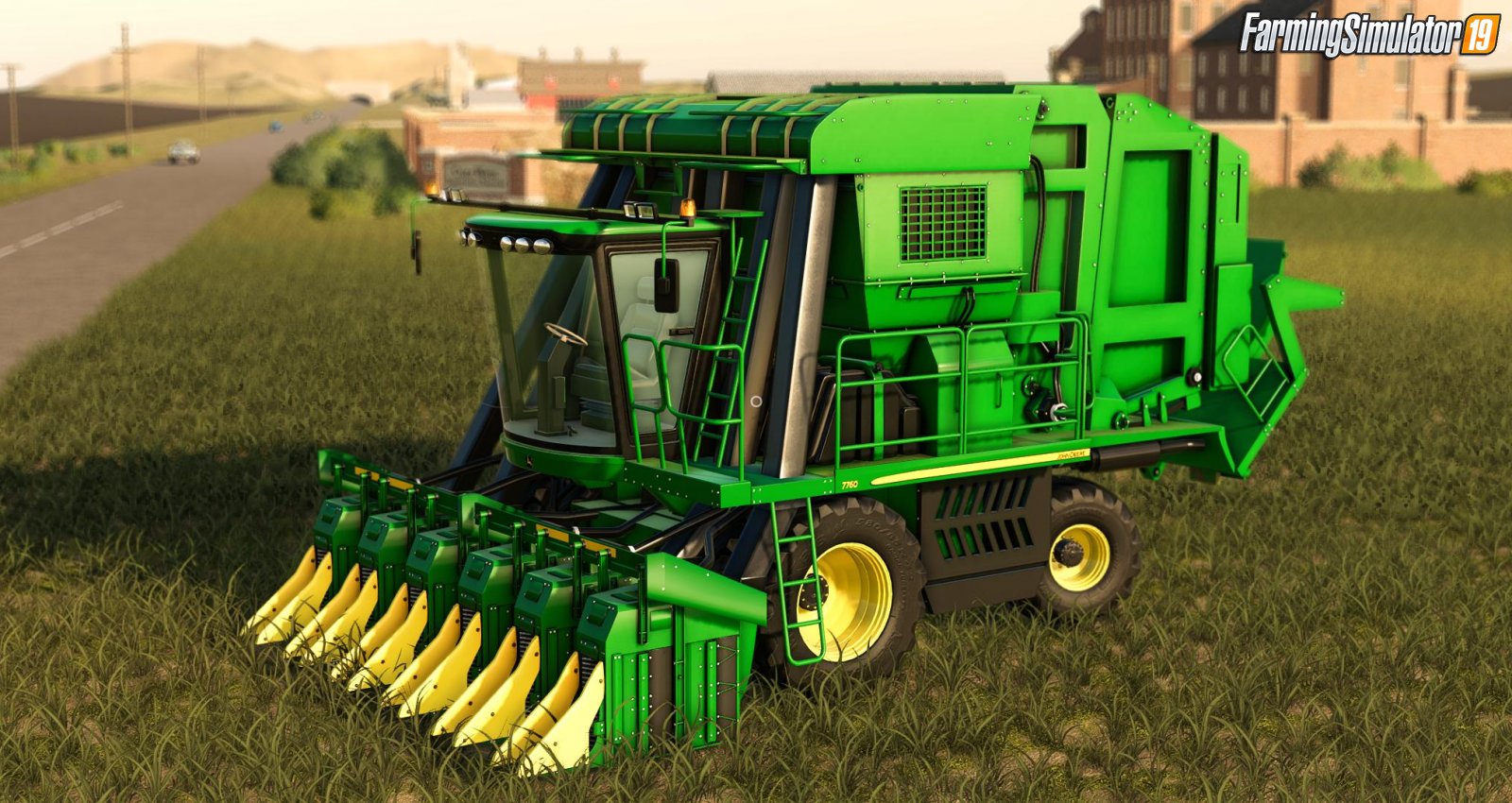 John Deere 7760 Cotton Baler v1.1 for FS19