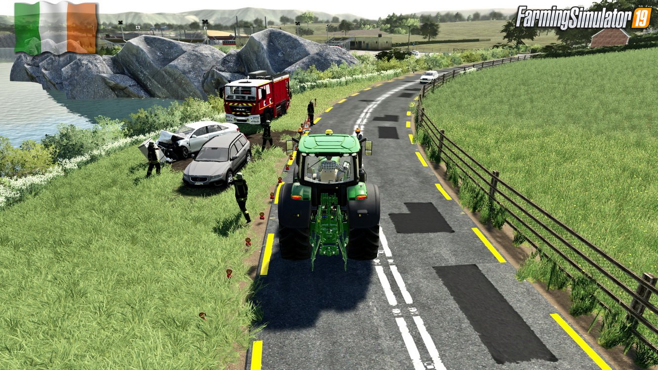 Eire Ireland Map v2.0 for FS19