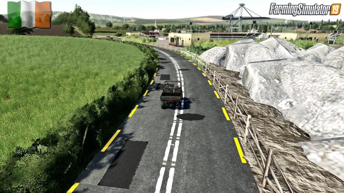 Eire Ireland Map v2.0 for FS19