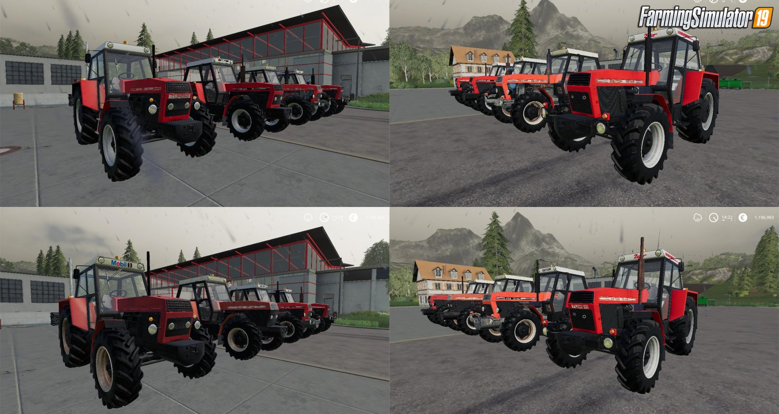 Zetor Crystal Pack Tractors v2.0 for FS19