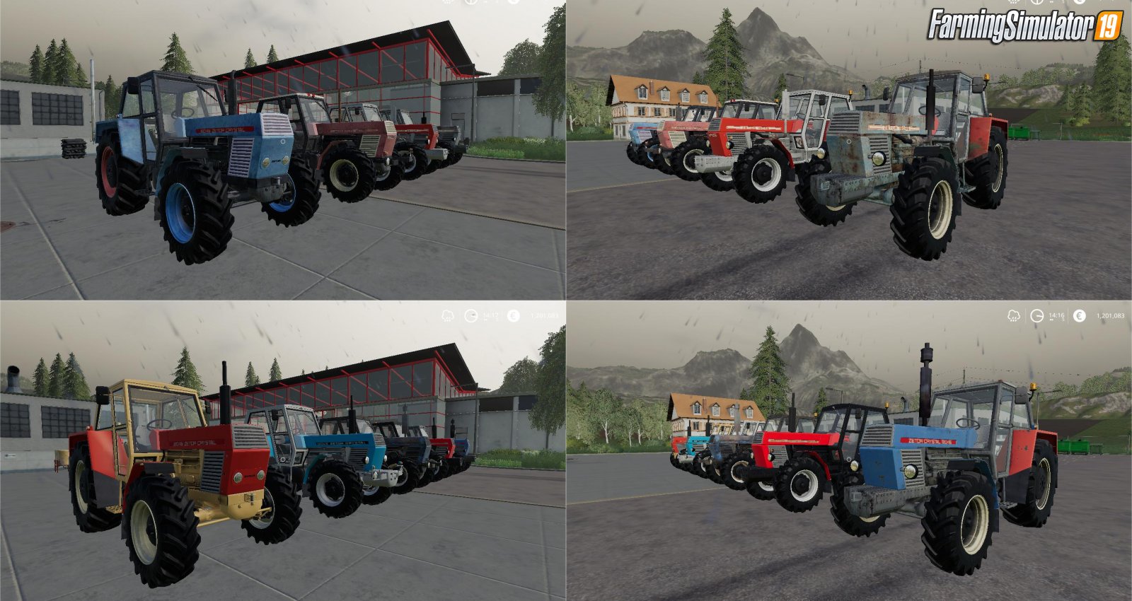 Zetor Crystal Pack Tractors v2.0 for FS19