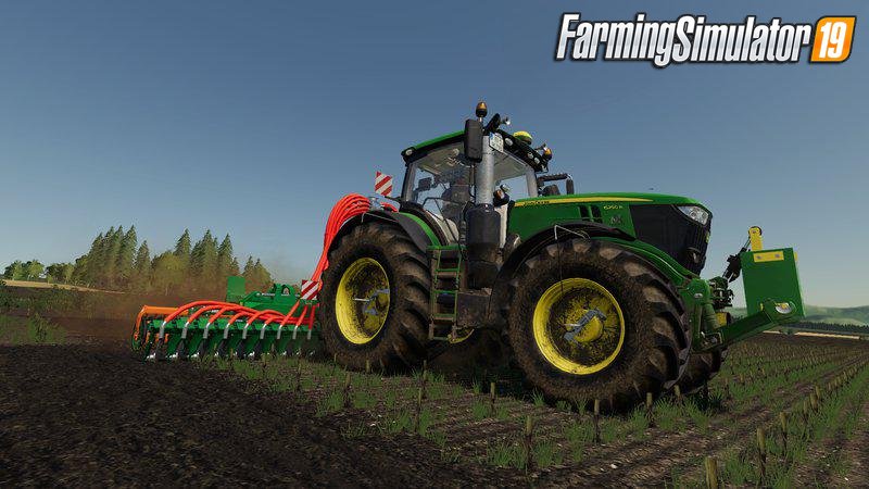 Tractor John Deere 6R v2.0 for FS19