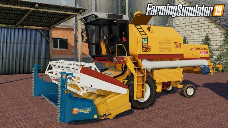 Combine Bizon 5058 Hydrostatic v1.1 for FS19