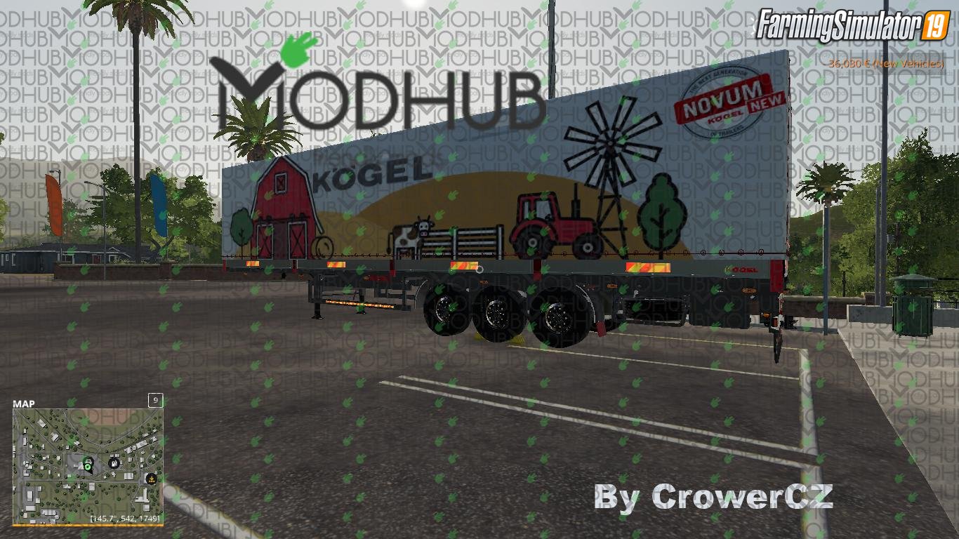 Trailer Farming Kogel Autoloader v1.0 for FS19