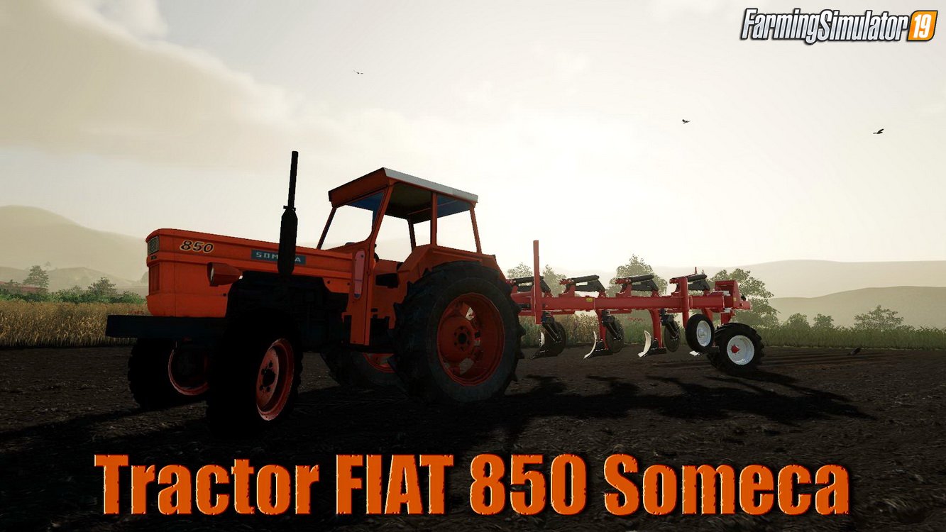 Tractor FIAT 850 Someca v1.0 for FS19