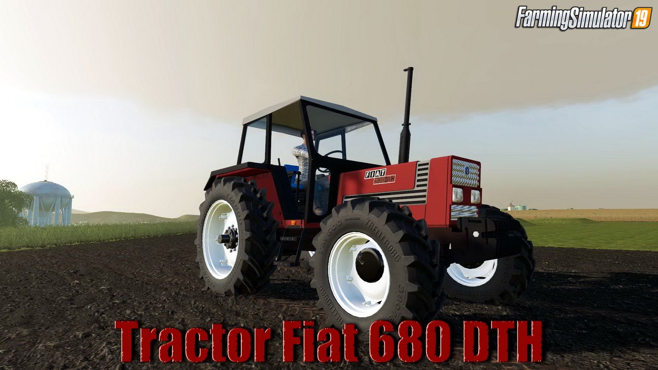 Tractor Fiat 680 DTH v1.0 for FS19